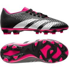 Man - Pink Football Shoes adidas Predator Accuracy.4 Flexible Ground Boots - Core Black