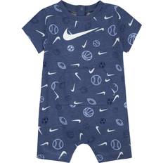 NIKE M Jumpsuits NIKE Baby Boy's Sportball Romper - Diffused Blue