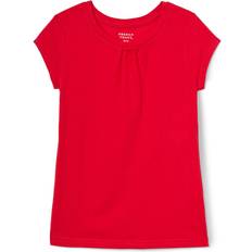 French Toast Girls Short Sleeve Crew Neck T-Shirt Red 3T