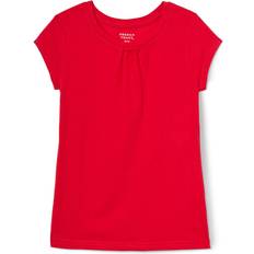 Girls Short Sleeve Crewneck T-shirt - Red