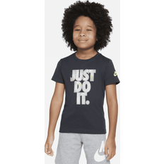 Nike Brown Tops Nike Front Printed Crew-neck T-Shirt
