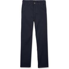 Izod Boys School Uniform Twill Flat Front - Navy