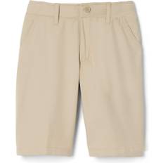 Green Pants French Toast boys Flat Front Performance Stretch Shorts, Khaki