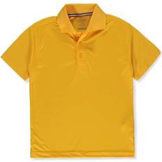 French Toast Big Boys' Moisture Wicking Performance Polo Gold, 14-16