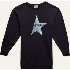 Children's Clothing Girl's Reversible Sequin Star Sweatshirt Dress