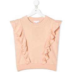 Strickwesten Chloé Kids Ruffled Vest - Pink