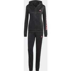 Dame - XXS Jumpsuits & Overaller Adidas Linear Träningsställ, Black