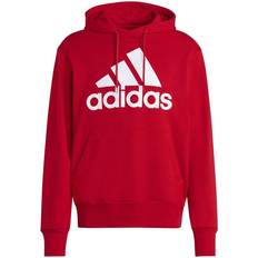 Truien adidas Essentials French Terry Hoodie - Better Scarlet/White