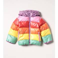 9-12M - Daunenjacken Stella McCartney Baby Multicolor Rainbow Striped Puffer Jacket 999Mc Multi 12M