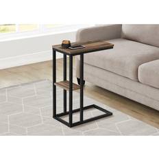 Monarch Specialties 1-Shelf C-Shape Small Table