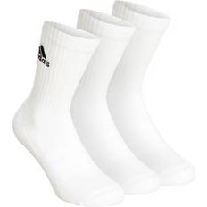 Elastano/Lycra/Spandex - Hombre Ropa interior Adidas Sportswear Cushioned Crew Socks 3-packs - White/Black