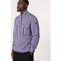Belstaff Jackets Belstaff Ramp Violet Light Purple Quarter Zip Windbreaker Jacket - Purple