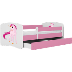 Säng 160 cm barnrum Aucune Babydreams Children's Bed Unicorn 80x160cm