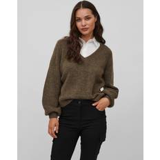 Vila Jamina Pullover - Oliven