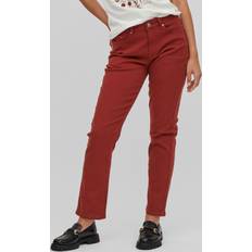 Rot Jeans Vila Mid Waist Flared Jeans