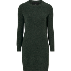Vero Moda Women's Vmdoffy Ls O-Neck Dress Ga Noos - Melange