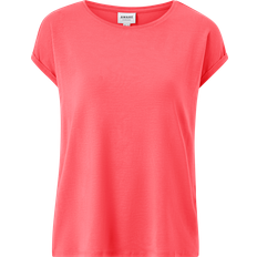 Vero Moda Plain SS Top Gajrs - Rose