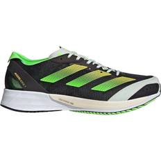 adidas Adizero Adios 7 W - Core Black/Beam Yellow/Solar Green