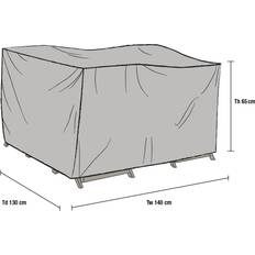 Möbelöverdrag matgrupp Utemöbler Brafab Möbelskydd matgrupp 140x130x65