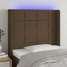 Senge & Madrasser vidaXL 93x16x118/128 stof Sengegavl