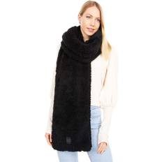 UGG Oversized Sherpa Scarf BLACK