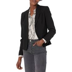 Calvin Klein Dam Kavajer Calvin Klein Double Button Blazer Black Black