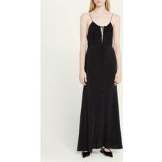 Toteme Black Gathered Maxi Dress Black DK