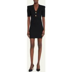 Balmain Bodycon Mini Dress - Black