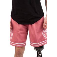 Rosa Shorts Mitchell & Ness Diamond Script Shorts Pantalones Cortos