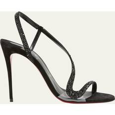 Christian Louboutin Sandaletten Christian Louboutin Rosalie black strass sandals black