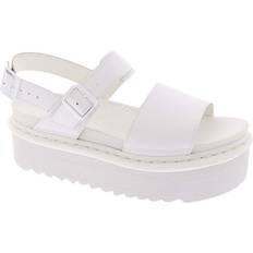 Dr. Martens Sandals Dr. Martens Hydro Leather Voss Quad Sandals - White