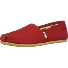 Toms Women's Classic Canvas Slip-on,Red,9