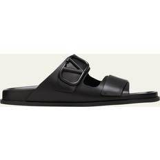 Valentino Garavani Black Molded Slides 0NO NERO IT