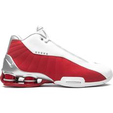 Nike Silver Basketball Shoes Nike Shox BB4 Retro - Varsity Red