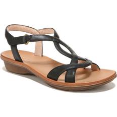Soul Naturalizer Solo Sandals Strappy Style Round Toe - Black
