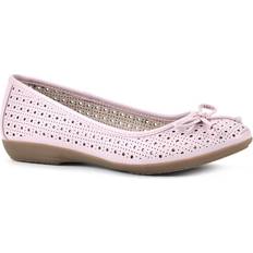 Pink Ballerinas Cliffs by White Mountain Cheryl Women's Flats, Wide