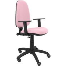 Rose Chaises de bureau P&C Piqueras y Crespo Ayna Bali Accoudoirs Parquet Rose Chaise de bureau