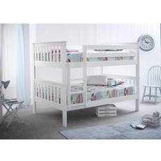 140cm Beds Bedmaster Oslo Quadruple Bunk Bed 140x206cm