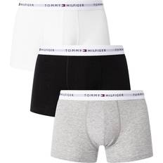 Tommy Hilfiger Herenondergoed Tommy Hilfiger 3P Trunk - Grey Heather/Black/White