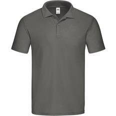 Fruit of the Loom Mens Original Polo Shirt - Light Graphite