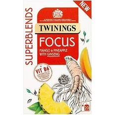 Twinings Coffee Twinings Superblends Focus Tea Bags, 20 each