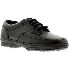 Dr Keller Brian Mens Leather Casual Shoes Black