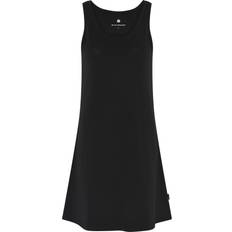 Ensfargede - Svarte Nattkjoler Jersey Dress - Svart