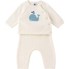 Lana Altri Set Petit Bateau Babies' Wool/Cotton Knit 2-Piece Set