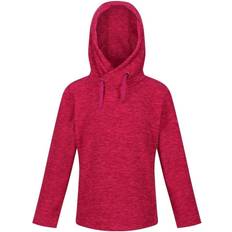 Regatta Kid's Kacie Hooded Fleece - Berry Pink Marl