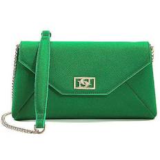 Press Stud Clutches Dune London Elissia Cross Body Bag - Green