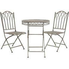 White Bistro Sets Charles Bentley Wrought Iron Bistro Set