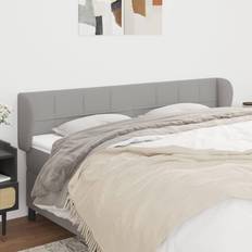 Senge & Madrasser vidaXL kanter 203x23x78/88cm stof Sengegavl