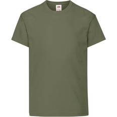 Kid's Original Short Sleeve T-shirts - Classic Olive (UTRW4728)