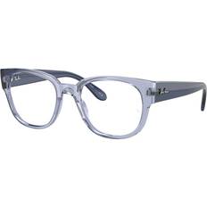 Ray-Ban Unisex Rb7210 Blue Clear Lenses Polarized 50-20